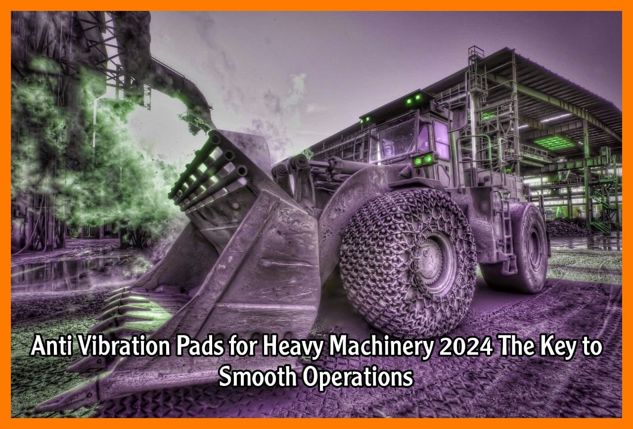 Anti Vibration Pads for Heavy Machinery 2024 The Key to Smooth Operations