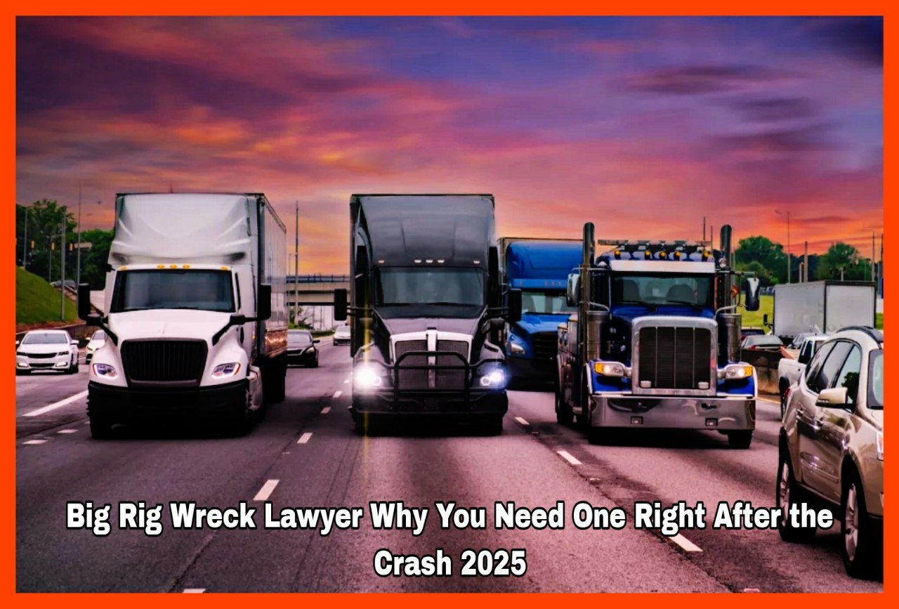 Big Rig Wreck Lawyer Why You Need One Right After the Crash 2025