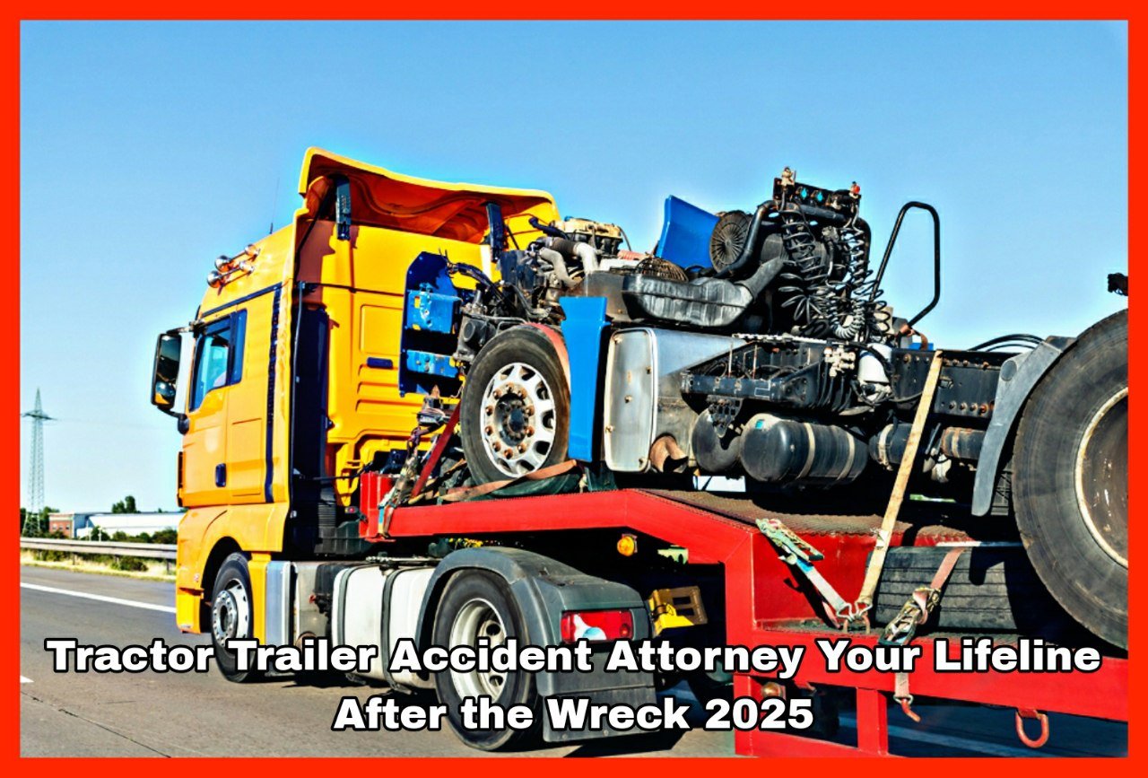 Tractor Trailer Accident Attorney Your Lifeline After the Wreck 2025